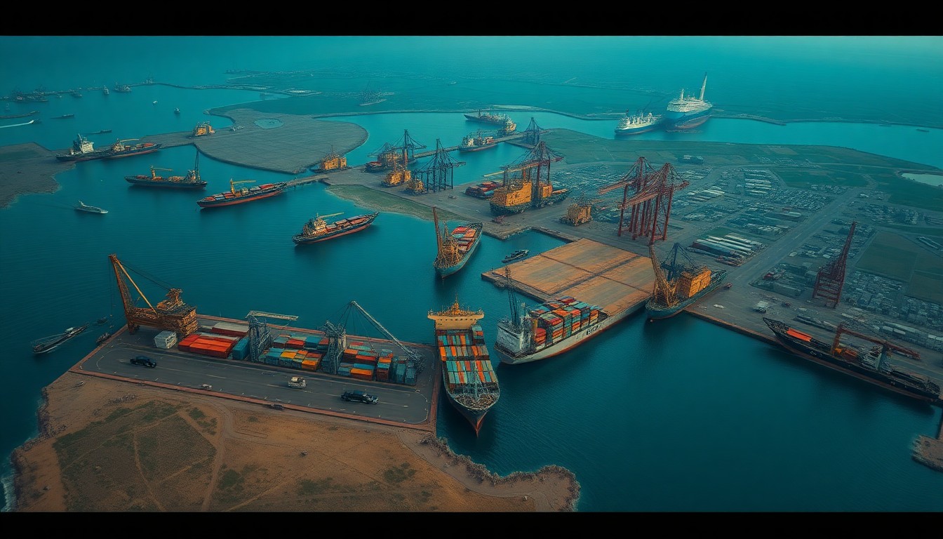 Horn of Africa Port Competition Reshapes Regional Influence and Logistics Control strategic overview illustration