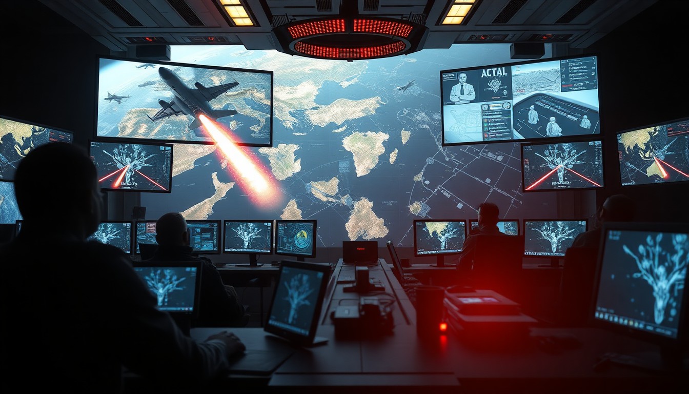 Iran-Israel-U.S. War Update 2026: Cyber Operations Against Critical Infrastructure AI generated visual