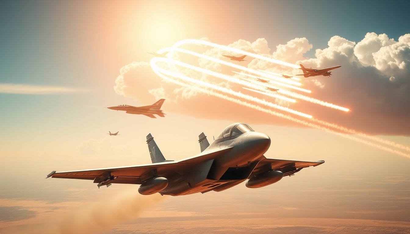 Iran-Israel-U.S. War Update 2026: U.S. Force Protection Posture Across Regional Bases AI generated visual