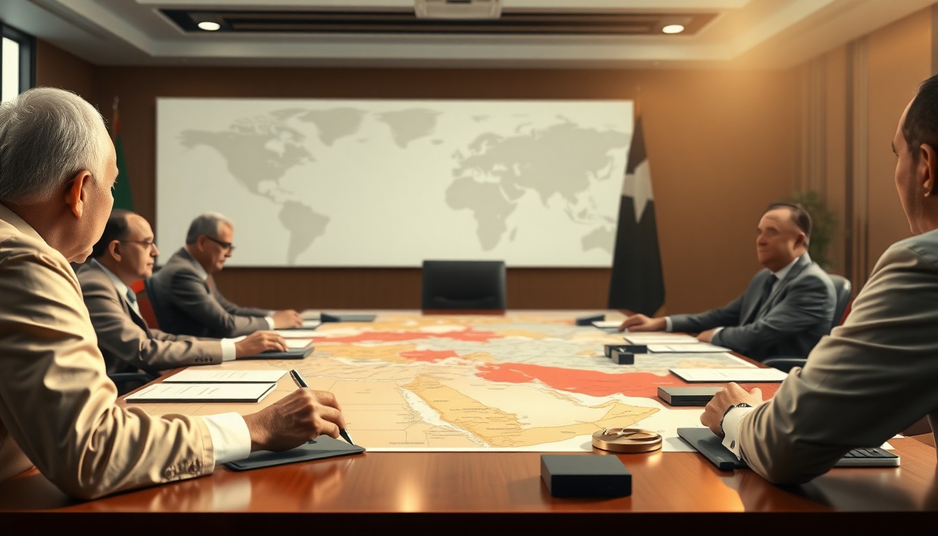 Iran-Israel-U.S. War Update 2026: U.S. Force Protection Posture Across Regional Bases AI generated visual 2